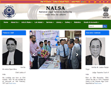 Tablet Screenshot of nalsa.gov.in